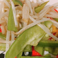 クックS5N2AF☆'s cooksnap of when they made ピーマンともやしの塩炒め.