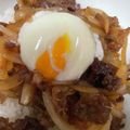 shige_taka's cooksnap of when they made 牛バラ肉と玉ネギの牛丼.