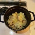 りーたんきーくん's cooksnap of when they made キャベツとシーフードのペペロンチーノ炒め.