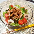 バカリャウ's cooksnap of when they made 大豆のお肉でボリュームサラダ.