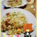 海理ママ's cooksnap of when they made ダシダで♡シンプルチャーハン.