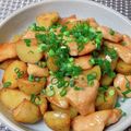 ☆３匹の子ぶた☆'s cooksnap of when they made 90円♡新じゃがと胸肉のバター照り焼き.