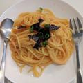 naccccchan's cooksnap of when they made ＊明太（たらこ）クリームパスタ＊.