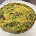whitebear's cooksnap of when they made 簡単生地でほうれんそうとベーコンキッシュ.