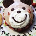 旭ちゃん's cooksnap of when they made 子供の日やお誕生日に＊くまさんケーキ＊.