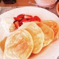 ♡sayulily♡'s cooksnap of when they made 簡単 ふわふわパンケーキ 砂糖不使用!!.