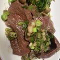 クックY04EMJ☆'s cooksnap of when they made 牛ハツ(心臓)肉のバター醤油焼き.