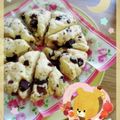 海理ママ's cooksnap of when they made 【ホットクック】簡単チョコチップスコーン.