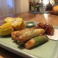 わかばのあおちゃん's cooksnap of when they made ホク旨！山芋と大葉のとろ〜りチーズ春巻き.