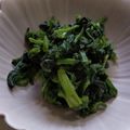 まゆみきママ's cooksnap of when they made 菜の花の麺つゆお浸し.