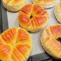 akichikuma's cooksnap of when they made チョコ入りもちもちっ、ウールロールパン.
