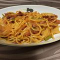 おざさ☆ピアノ弾き's cooksnap of when they made おうちでお店の味♪ お手軽ナポリタン.
