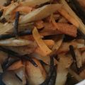 あゆたっくん's cooksnap of when they made ごぼうとひじきのうま煮【作り置き】.