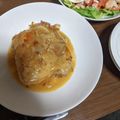 クック878NJE☆'s cooksnap of when they made 鶏むね肉のにんにくレモンクリーム煮.