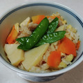 クックSE24PQ☆'s cooksnap of when they made たけのこと鶏肉の簡単炊き込みご飯.