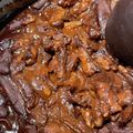 yossa43's cooksnap of when they made 簡単、豚ホルモンの煮込み.