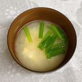 ゆづキッチン's cooksnap of when they made スタミナが付く「ニラの味噌汁」.
