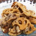 ピング〜's cooksnap of when they made 作り置きにも♪鶏肉とレンコンの甘酢漬け.