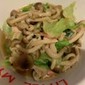 ちやちこ's cooksnap of when they made レタスとベーコンのオイスターソース炒め.