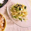 mack♪♪♪'s cooksnap of when they made 白菜とわかめのにんにく胡麻和え♪.
