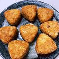 はるひやま's cooksnap of when they made 居酒屋の裏メニュー簡単秘密の焼きおにぎり.