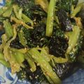 NACHIMAE's cooksnap of when they made 小松菜の海苔ゴマ和え♡.
