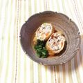 yesmama's cooksnap of when they made 鶏ひき肉の五目巾着煮.