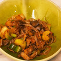 ナピト's cooksnap of when they made 糸蒟蒻ときのこのじゃこカレー炒め.
