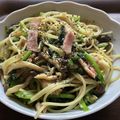 Rick_t's cooksnap of when they made ほうれん草とベーコンの和風パスタ♪.