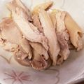 かれこちゃん's cooksnap of when they made ぷりぷりジューシー！鶏もも肉で作るゆで鶏.