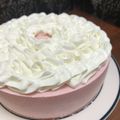 ☆suzu's cooksnap of when they made 春色❤苺のムースケーキ.