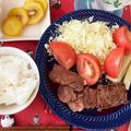 たぁープ〜's cooksnap of when they made 焼肉弁当.