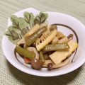 mogusun＊'s cooksnap of when they made たけのことフキのキンピラ✿.