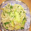 7350みとちゃん's cooksnap of when they made セロリの葉っぱ炒め　～常備菜～.