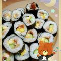 海理ママ's cooksnap of when they made ラップで簡単♪巻き寿司.