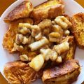 mmrmzk's cooksnap of when they made こんがりベイクド★焼きバナナ.