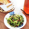 ハチワレねこ's cooksnap of when they made 干しエビと青菜の天かす和え.
