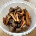 お塩と砂糖's cooksnap of when they made こんにゃくとさつま揚げの簡単炒め煮☆.