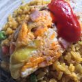 NAGANO久留米's cooksnap of when they made 簡単^_^残り物オムレツ.