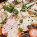 りえかママ's cooksnap of when they made 鮭とたっぷり野菜のチーズオーブン焼き.