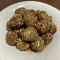 rimi724's cooksnap of when they made たけのこと新玉ねぎ入り肉団子 甘酢かけ.