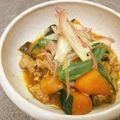 こたつneco's cooksnap of when they made 簡単【茄子・南瓜・しし唐・肉味噌がらめ】.
