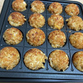 亜久里's cooksnap of when they made たこ焼き器で！最高の香ばしい！焼おにぎり.