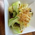 クックH86AFM☆'s cooksnap of when they made 簡単5分☆キャベツの塩昆布おかか和え.