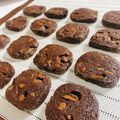 もえにゃむ's cooksnap of when they made チョコたっぷりサクサクチョコサブレ.