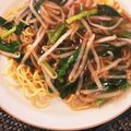 ぴぃー子's cooksnap of when they made ニラともやしのあんかけ焼きそば.