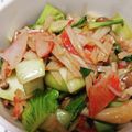 かごまゆ's cooksnap of when they made 簡単♪野菜で一品♪青梗菜のニンニク炒め.