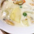siroro56's cooksnap of when they made 具だくさん激うまクラムチャウダー.