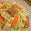 tetricot's cooksnap of when they made キャベツ消費●厚揚げとキャベツのみそ炒め.
