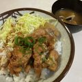 papikun's cooksnap of when they made 男のロマンだ！豚こま肉でうまいうまい豚丼.